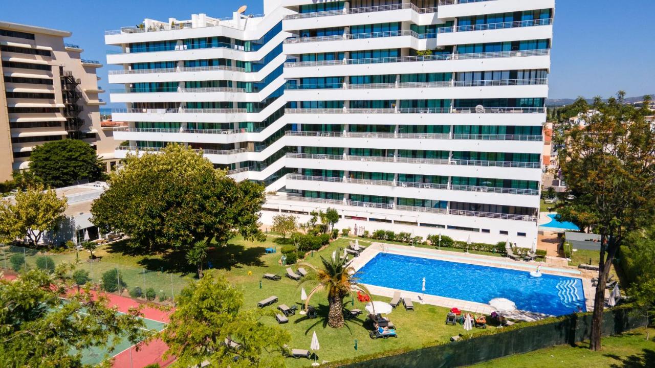 Divine Marina Apartment W/ Pool & Garden By Lovelystay Quarteira Exteriör bild